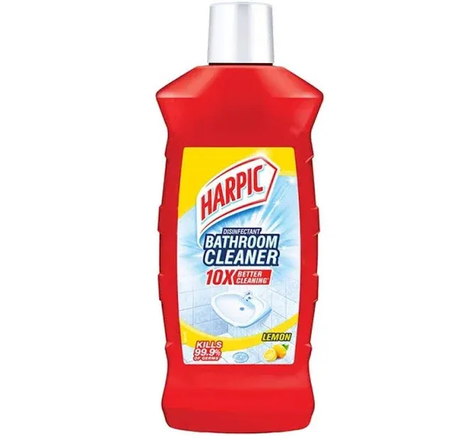 Harpic Disinfectant Bathroom Cleaner Lemon